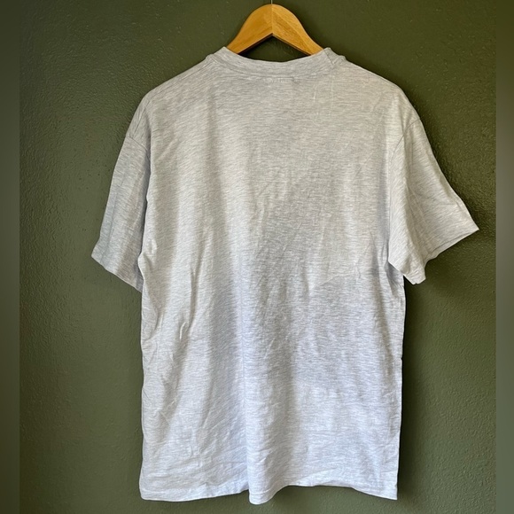 Vintage Single Stitch Washington DC Graphic Print Hanes Beefy T Gray T-Shirt - Picture 3 of 7